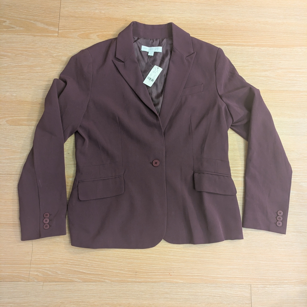 New York & Company Deep Purple Blazer - Picture 2 of 13